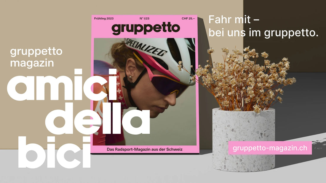 Gruppetto Swiss cycling magazine featuring Vélobsessive