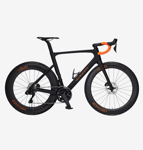 Hand-built Vélobsessive Princess of Orange custom road bike