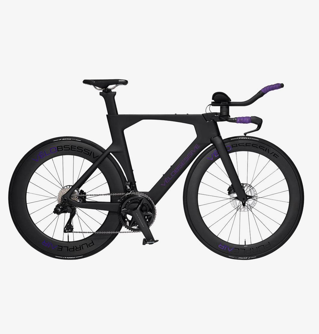 Vélobsessive Purple Air premium carbon TT bike profile