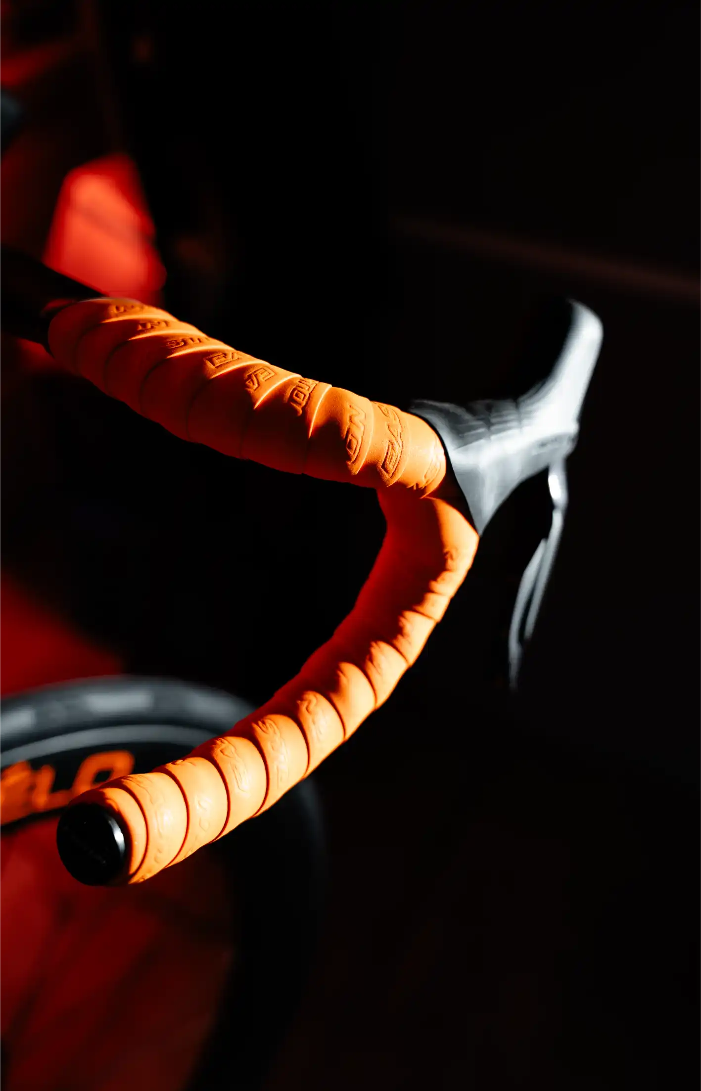 Princess of Orange road bike component in orange tones