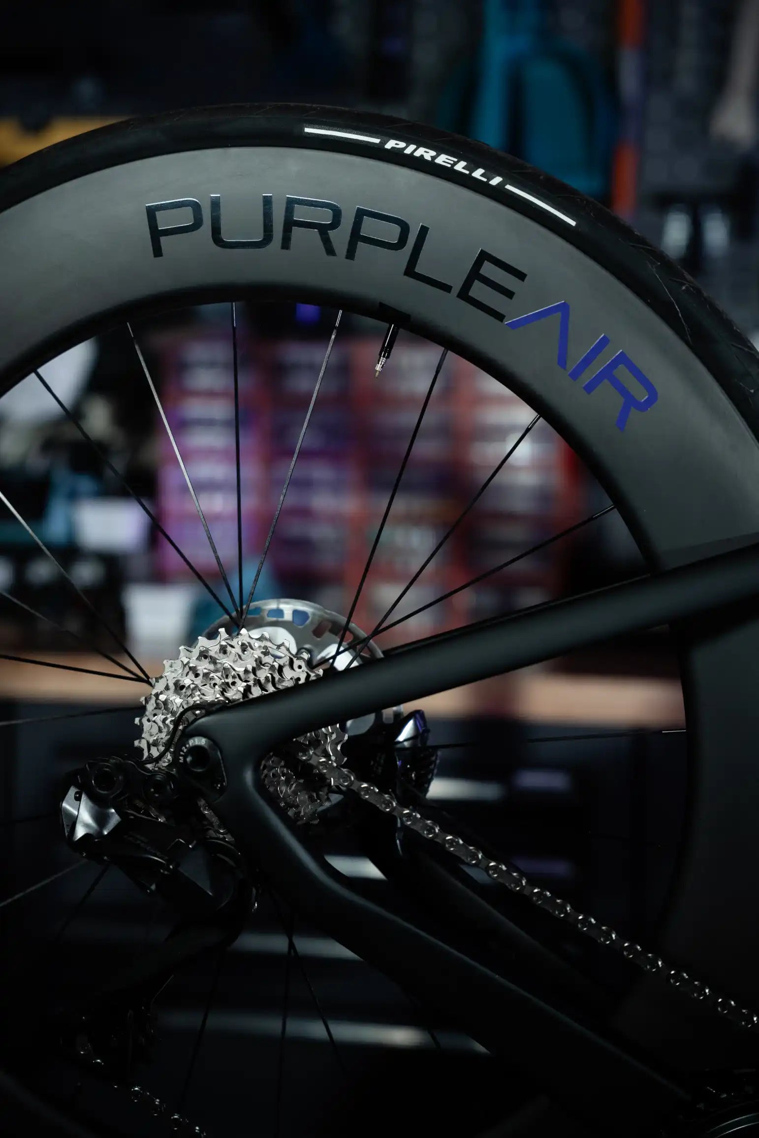 Princess of Orange road bike wheel detail