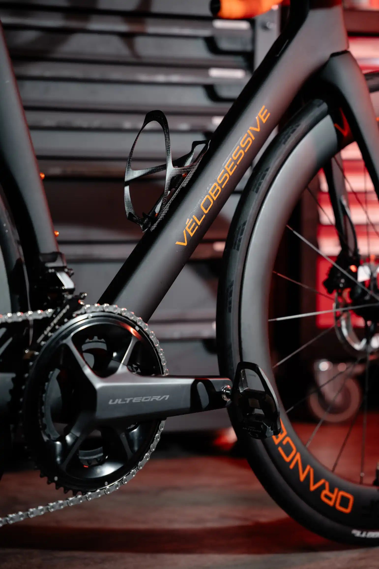 Princess of Orange road bike frame detail