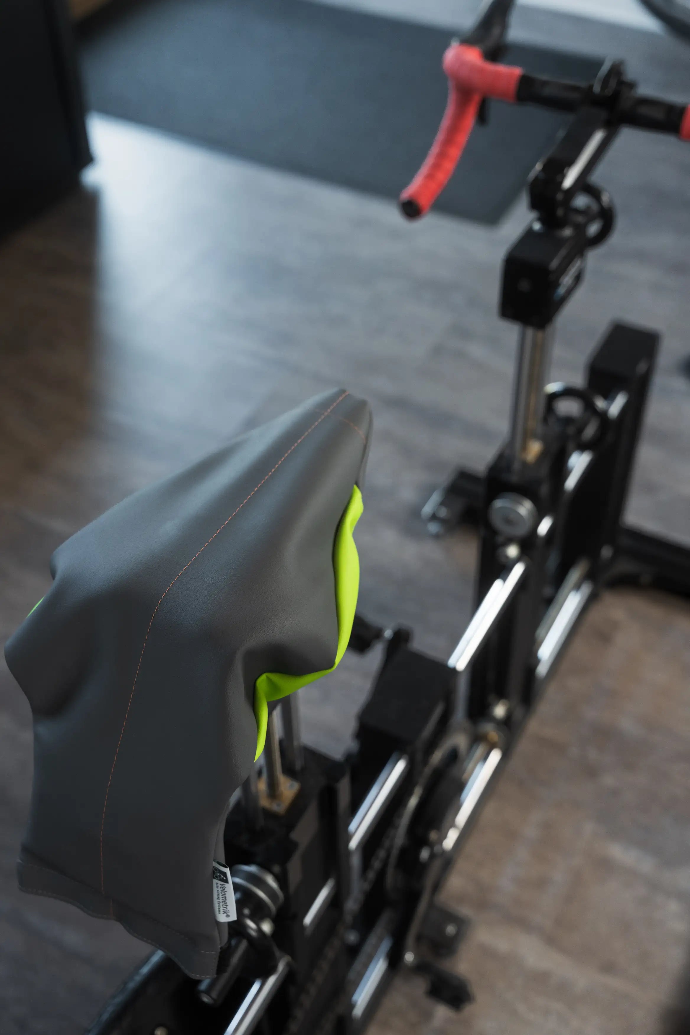 Saddle Pressure Mapping image in Bike Fitting Studio of Vélobsessive